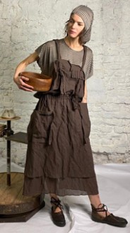 Платье-фартук "Оникс" (старая цена 13200)